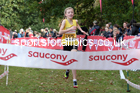 Girls under-13s 2021 National Cross Country Relays, Berry Hill Park, Mansfield. Photo: David T. Hewitson/Sports for All Pics